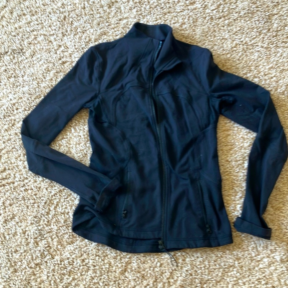 Lululemon black jacket size 8